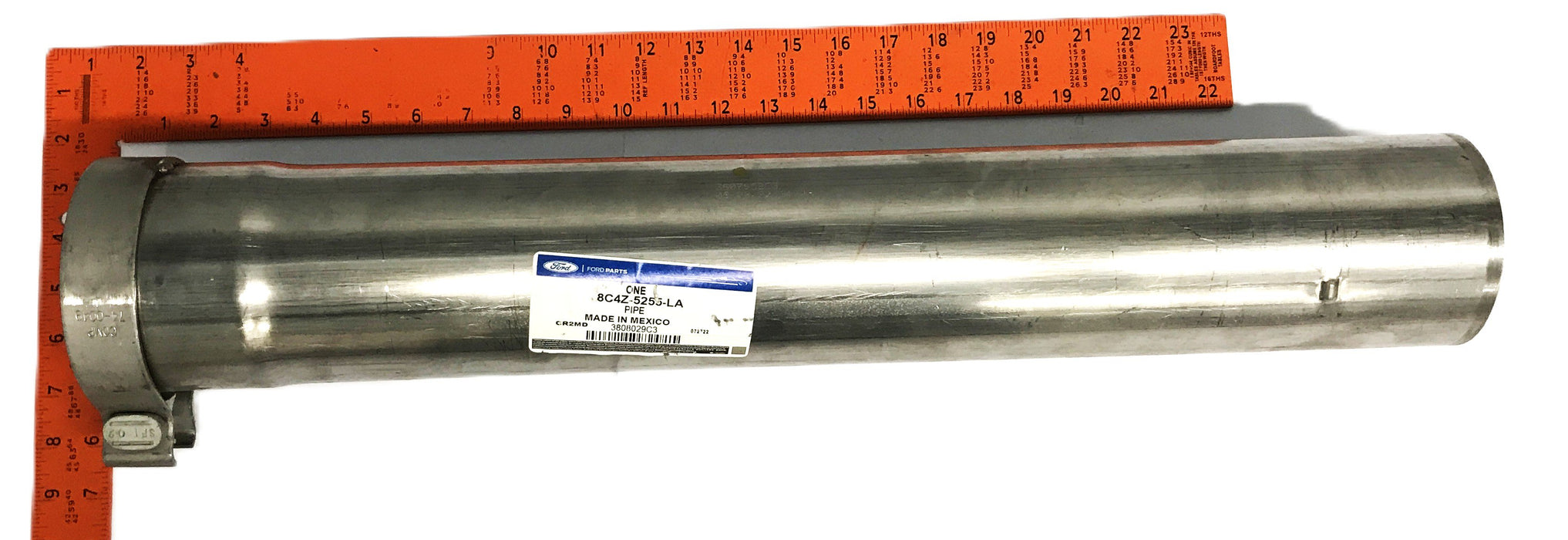 Ford 25 inch x 4 inch Exhaust Pipe Assembly NOS