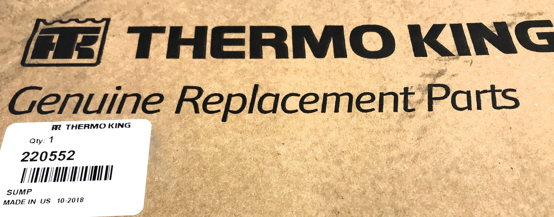 Thermo King Oil Pam Sump 220552 (22-552) (1E03417H01) NOS