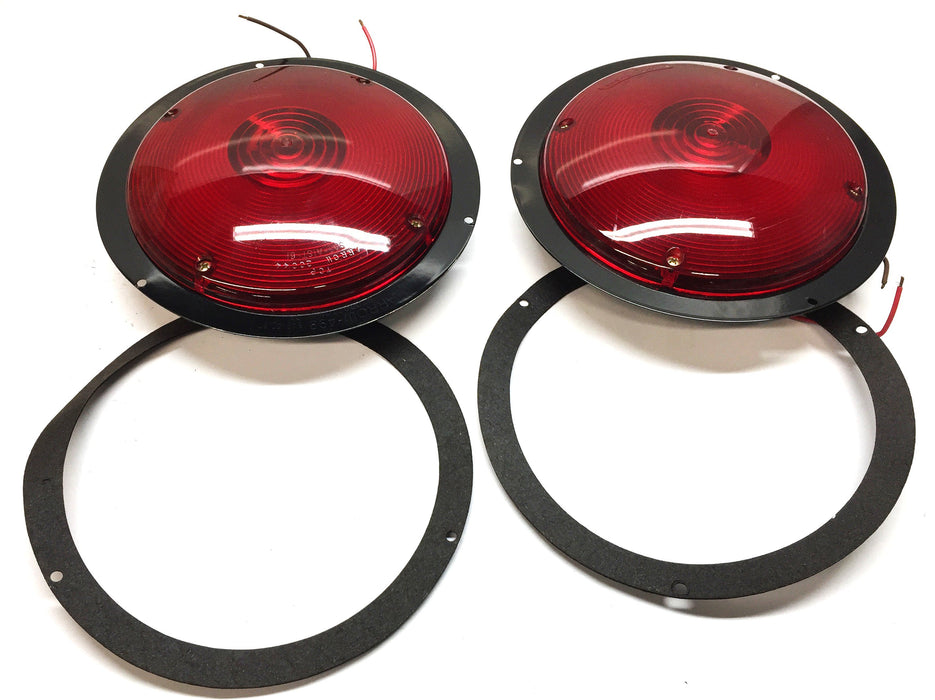 Arrow 7" Red Recessed Tail Light 499-01-122 [Lot of 2] NOS