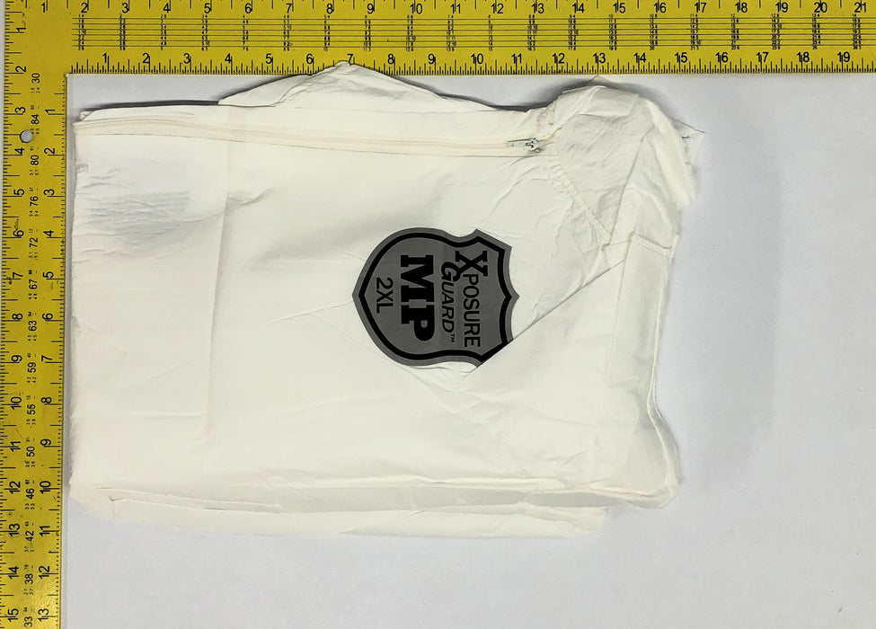 ETI Case of 25 2XL Xposure Guard MP Coverall With Collar XGMPS1202XL NOS