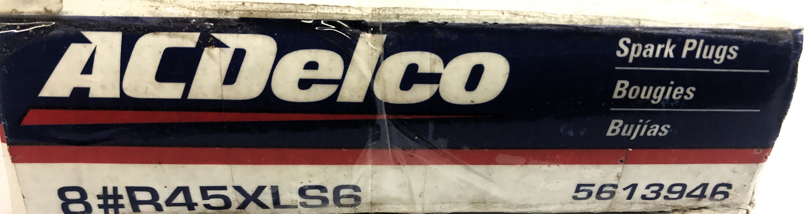 ACDelco Box of (8) Spark Plugs (Rust on Shell) R45XLS6 (5613946) NOS