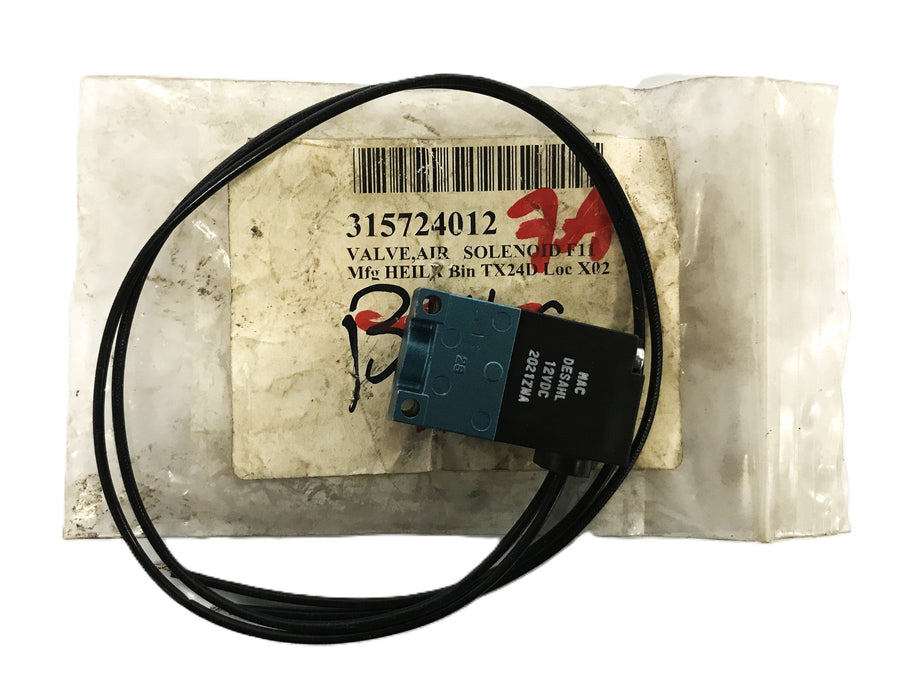 Heil Mac 3-Way 12-Volt Air Solenoid 315724012 NOS
