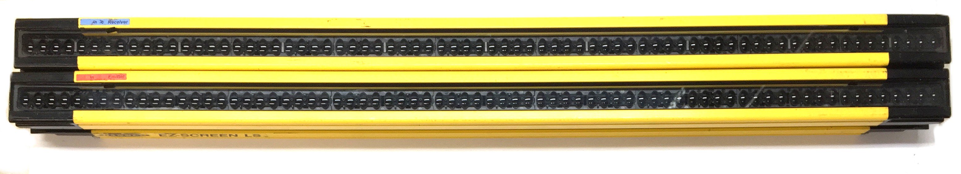 Banner 630mm EZ-Screen LS Safety Curtain Receiver/Emitter SLLCP23-630P88 USED
