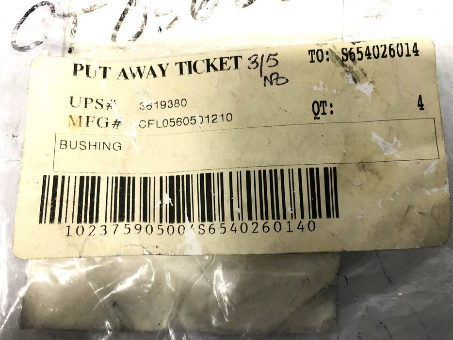 CAT Forklift Bushing 0560501210 (BM1210.LM) [Lot of 2] NOS