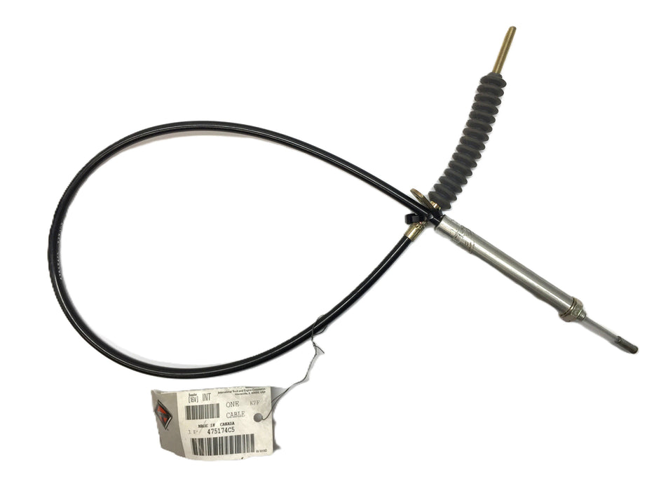 International Truck and Engine Control Cable 475174C5 NOS
