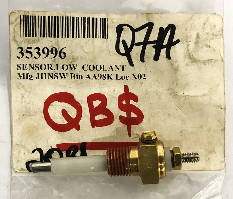 Global-Johnston Low Coolant Sensor 353996SPC NOS