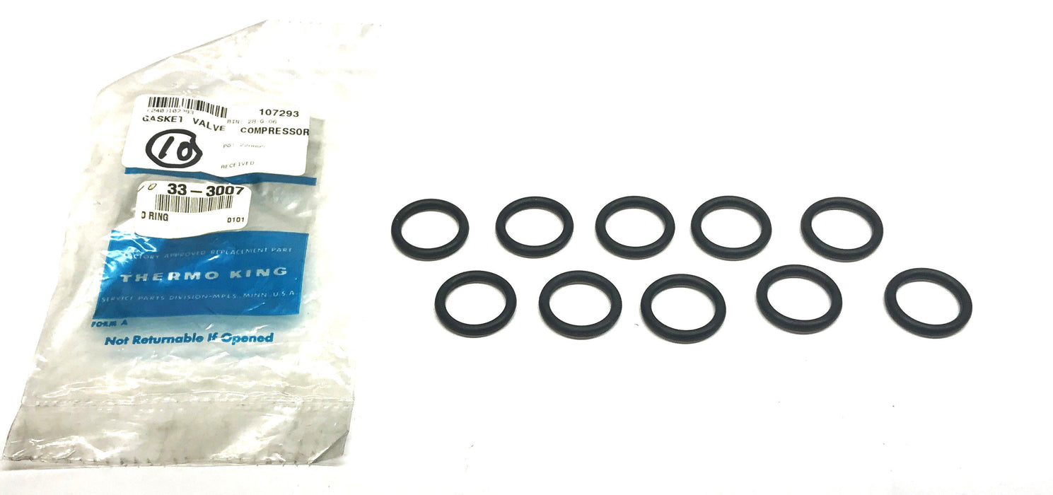 Thermo King Pack of (10) O-Ring 33-3007 NOS