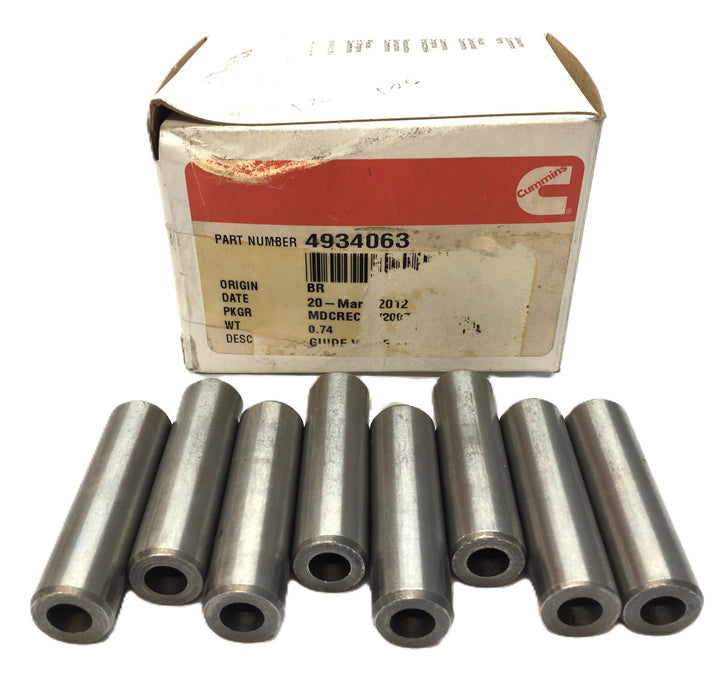 Cummins Valve Stem Guide Pack 4934063 (8pcs) NOS