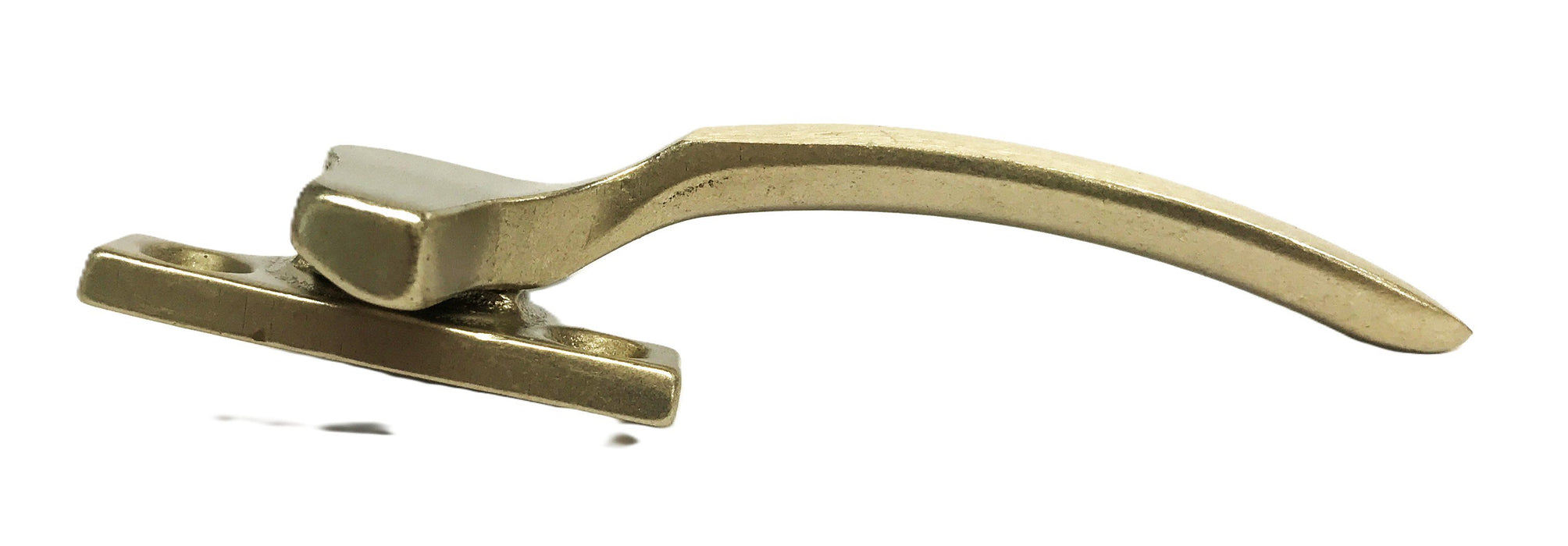 Global Polished Brass 2-Hole Right Cam Handle CS353412 NOS