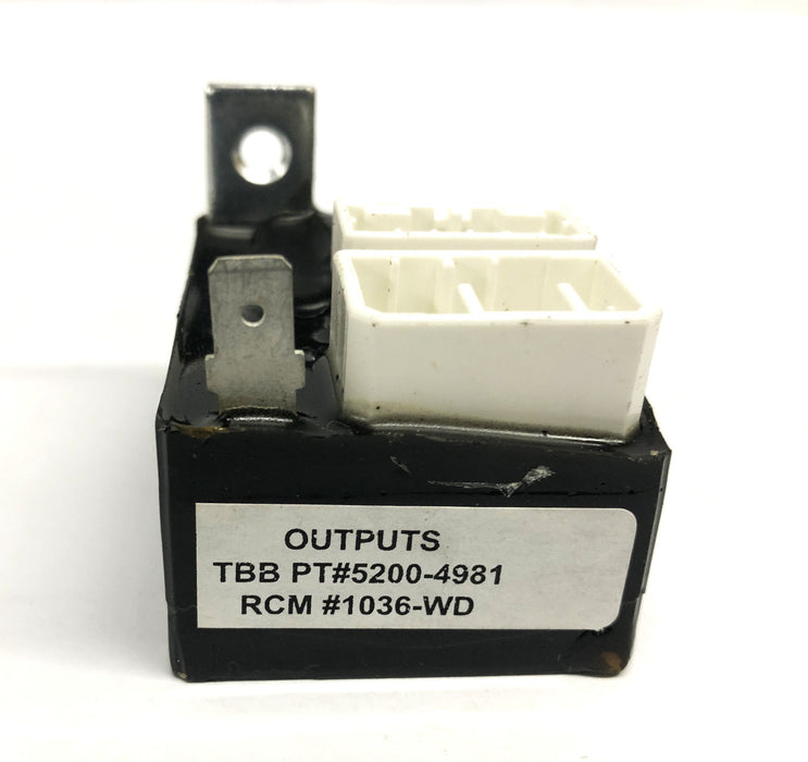 Thomas Built Buses Wiper Delay Relay Module And Switch 5200-4981 NOS