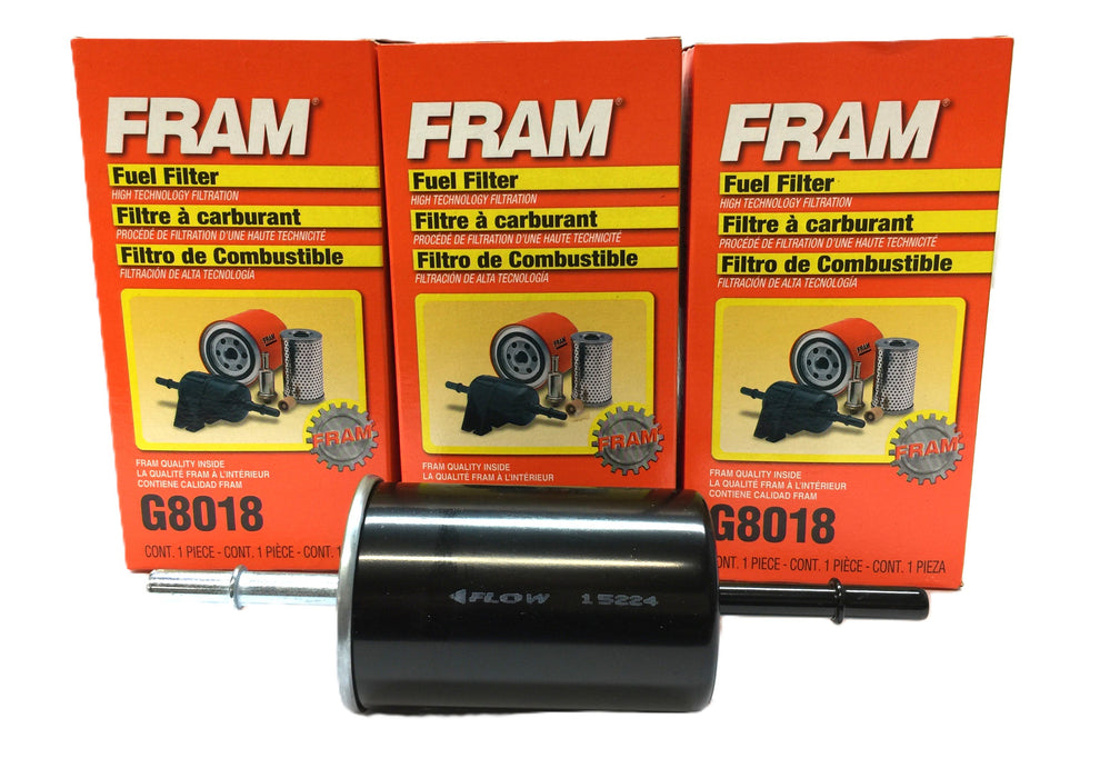 Fram Fuel Filter G8018 [Lot of 3] NOS