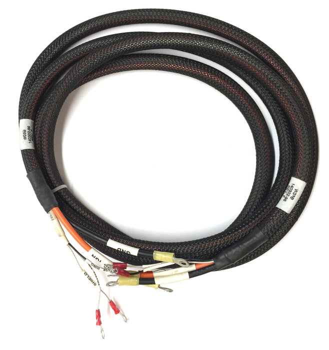 Control Cable,Inc. 12VDC Aux. Power Wiring Harness with Nylon Sleeve 140302-96 Rev.F NOS