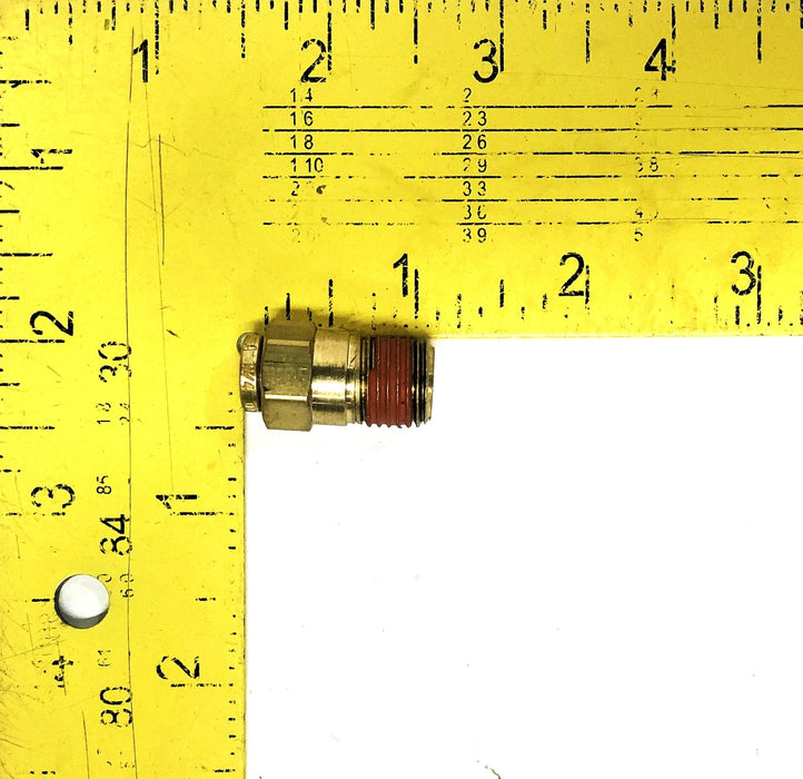 Alkon DOT A Brass Fitting 1/4 Inch OD [Lot of 5] NOS