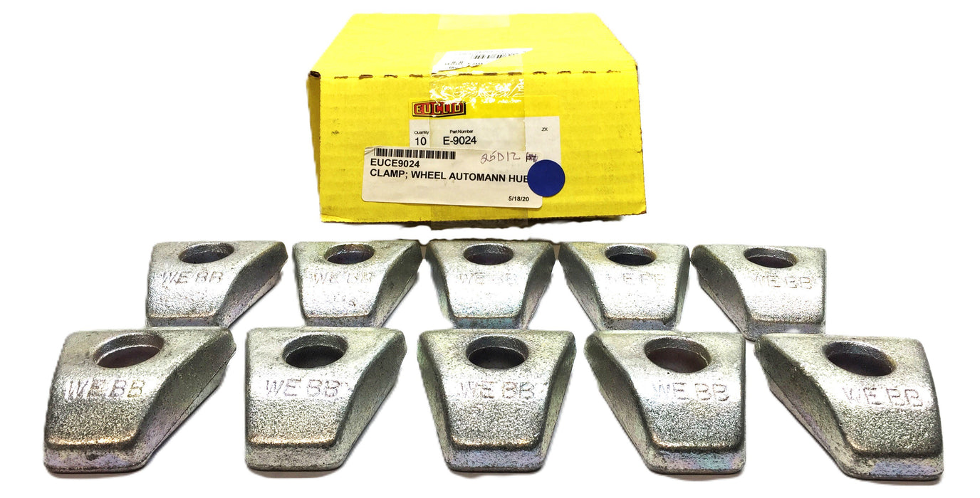 Euclid Rim Clamp Pack E-9024 (10pcs) NOS