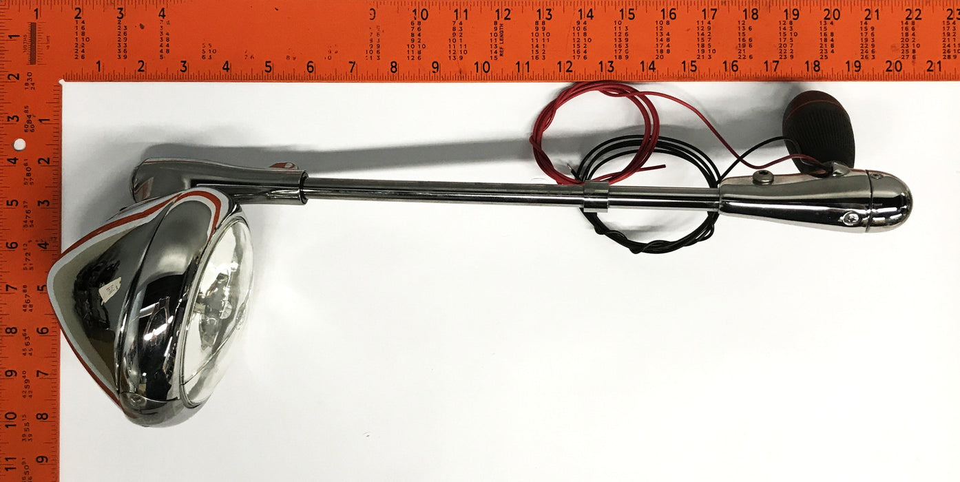 Unity 5 inch LH Vehicle Spot Light 94002-CHP CRACKED BULB NOS