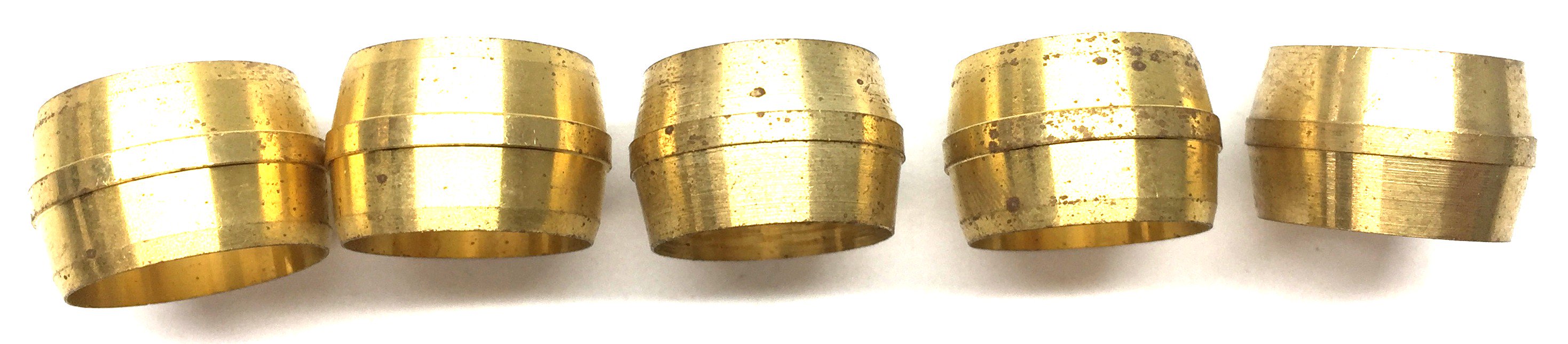 Unbranded 1/2" Brass Sleeve 1460X8 [Lot of 5] NOS