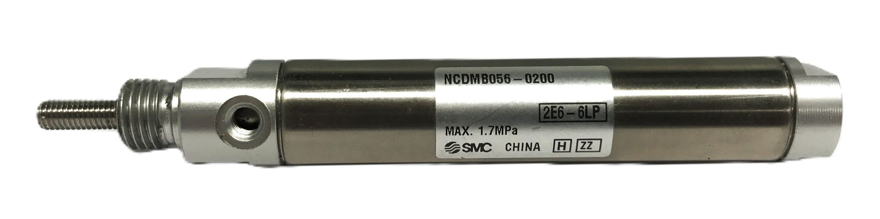SMC Stainless Steel Pneumatic Cylinder NCDMB056-0200 NOS