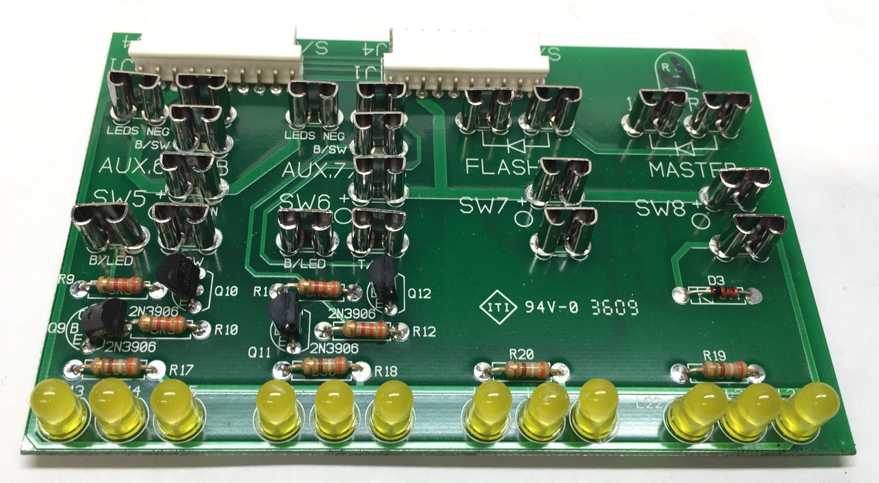 RC Tronics S1069 Switch Panel Circuit Board RCT-1067/J4 (Rev. B) NOS