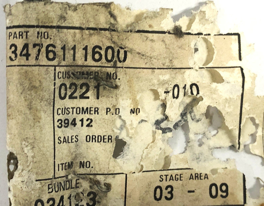CAT Injection Pipe 3476111600 NOS