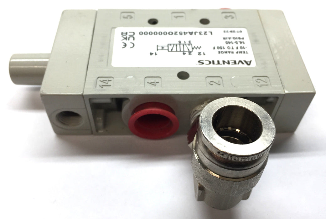 Numatics/Aventics Air Pilot Directional Control Valve L23JA452O000000 USED