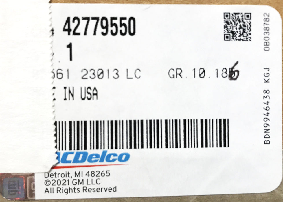 ACDelco GM Driver Side Door Mirror Housing Cover 42779550 NOS