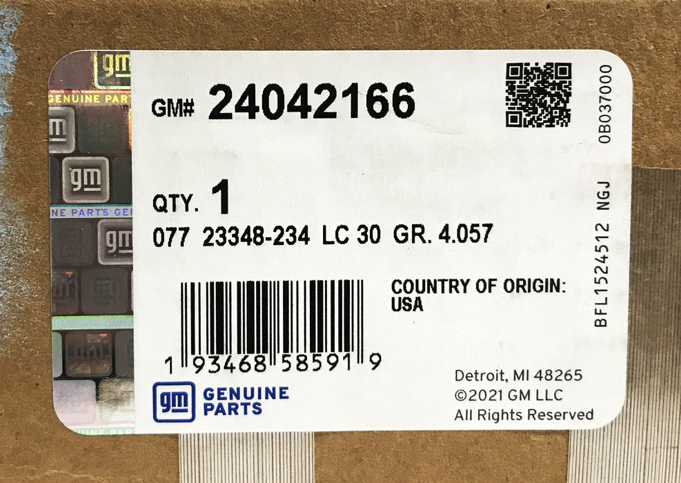 GM Range Sensor Switch 24042166 NOS