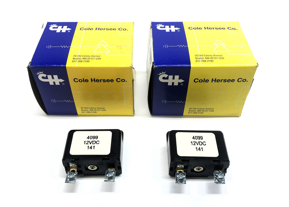 Cole Hersee 12VDC Alarm Buzzer 4099 (4099-BX) [Lot of 2] NOS