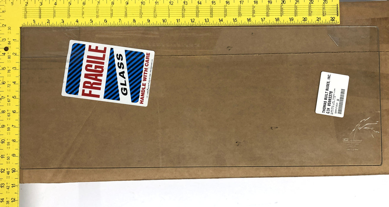 Thomas Built Buses Tempered Clear #244 Glass 05003378 NOS