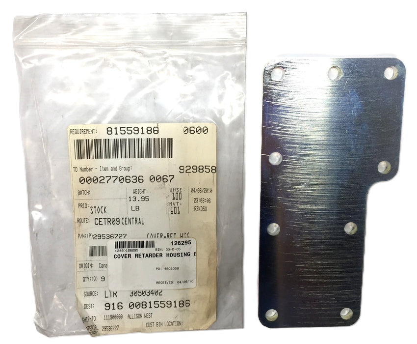 Allison Cover Retarder Housing 29536727 NOS