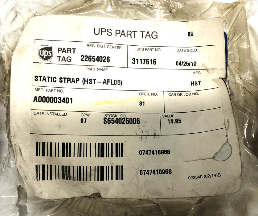 ProMatch Static Strap For CAT A000003401 NOS