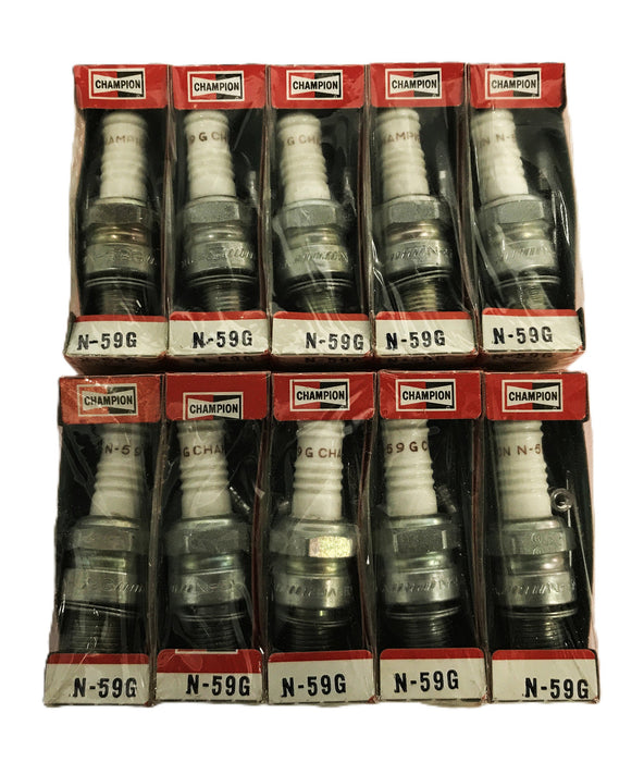 Champion Spark Plug N-59G (Gp. 20) [Lot of 10] NOS