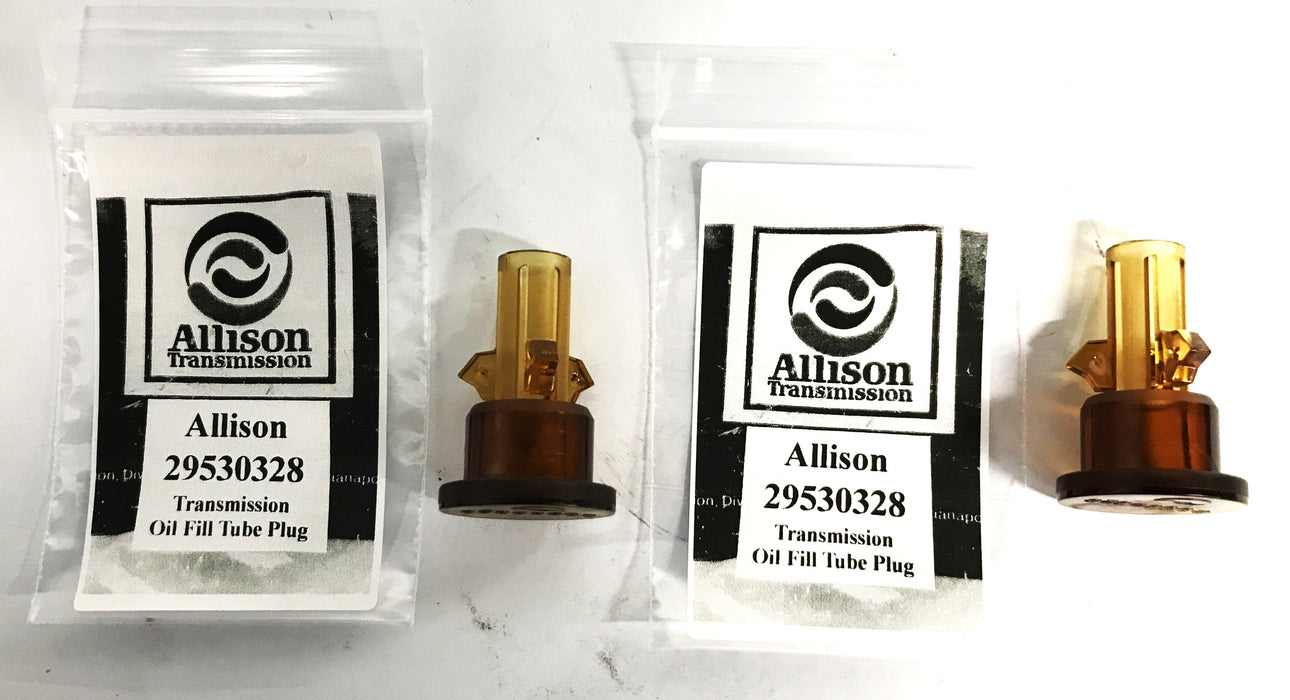 Allison Transmission Oil Fill Tube Plug 29530328 [Lot of 2] NOS