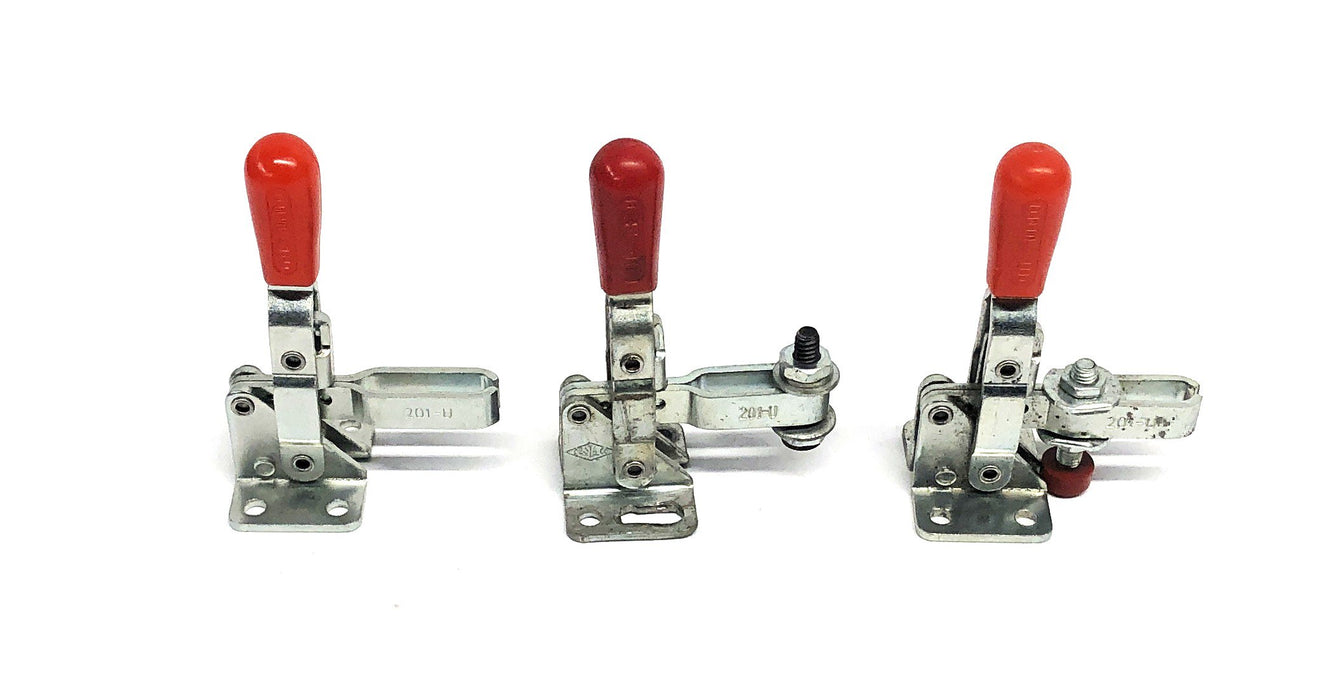 Destaco Horizontal Handle Toggle Clamp 201-U [Lot of 3] USED