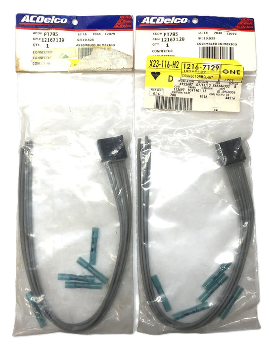 ACDelco Blower Motor Wire Connector PT795 (12167129) [Lot of 2] NOS