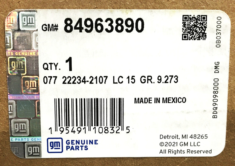 GM HVAC Control Panel 84963890 NOS