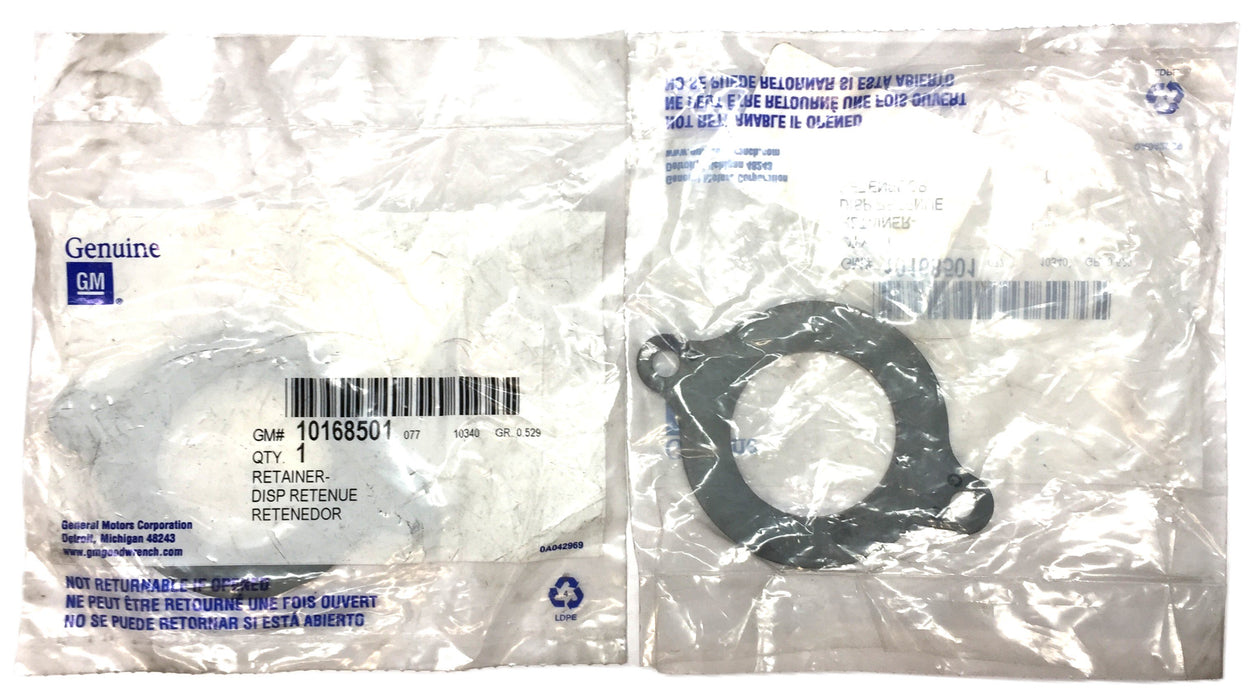 General Motors/GM Camshaft Retainer Plate 10168501 [Lot of 2] NOS