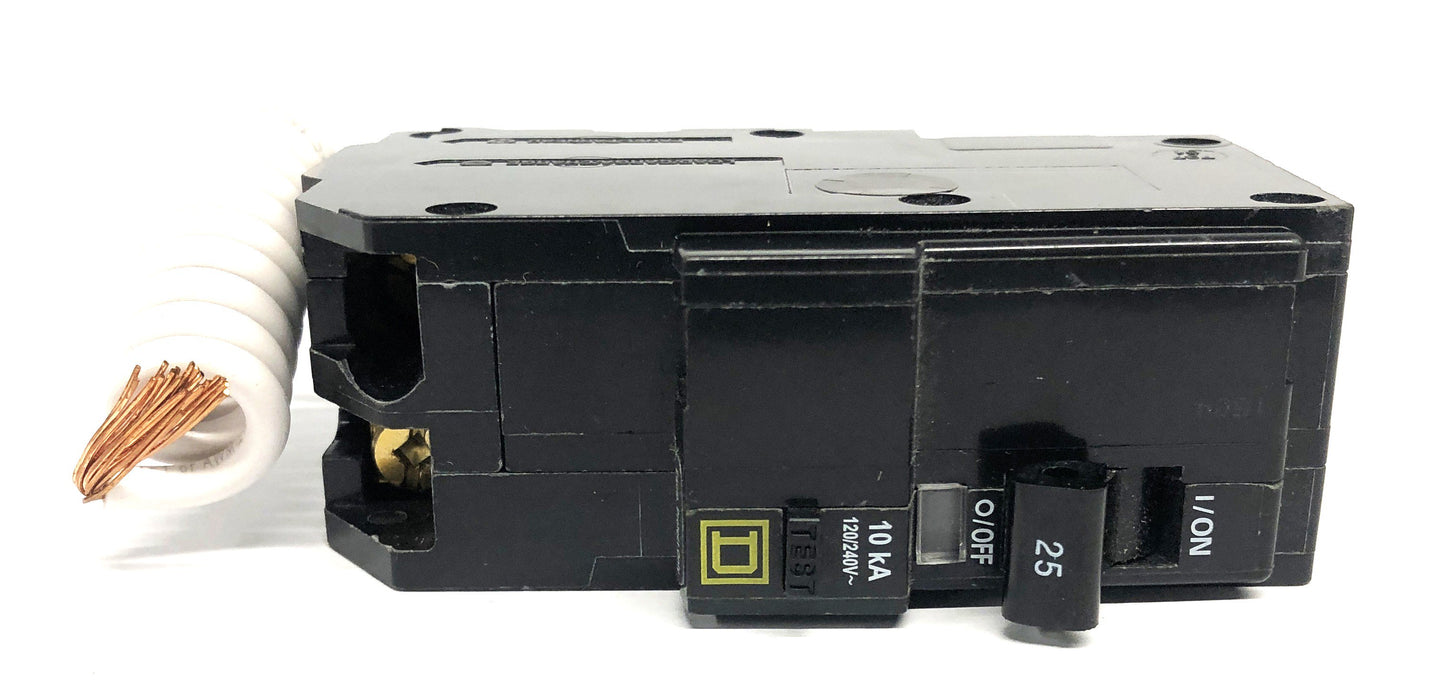 Square D Circuit Breaker With Ground-Fault Protection QOB225EPD NOS