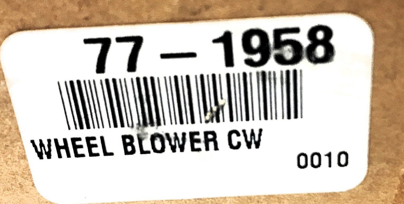 Thermo King Blower Motor Wheel 77-1958 NOS