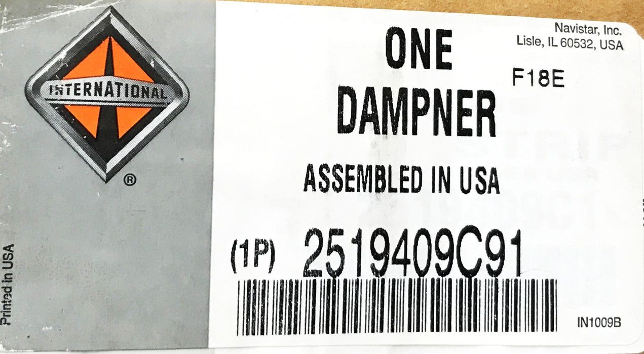 International Radiator Mount Vibration Dampner 2519409C1 NOS