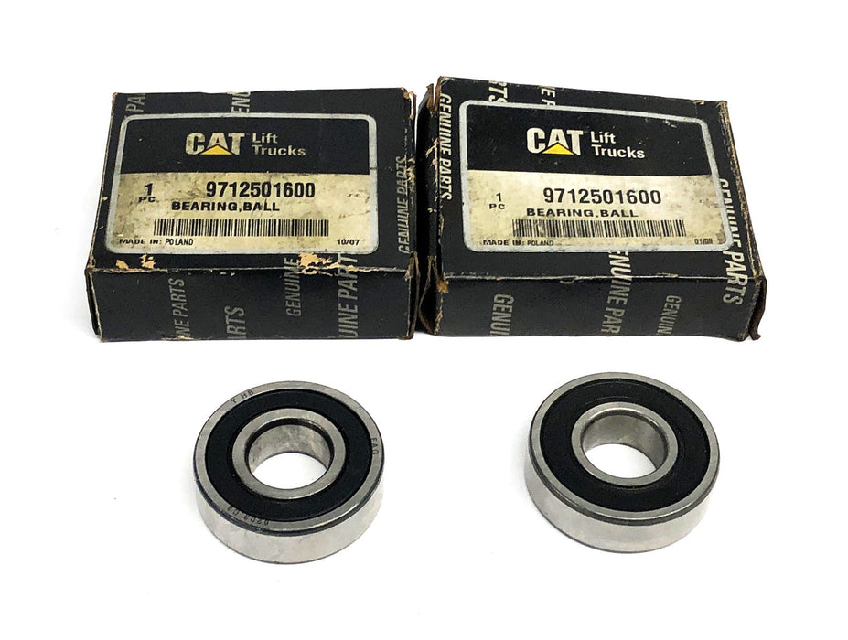 CAT Lift Trucks Ball Bearing 9712501600 [Lot of 2] NOS
