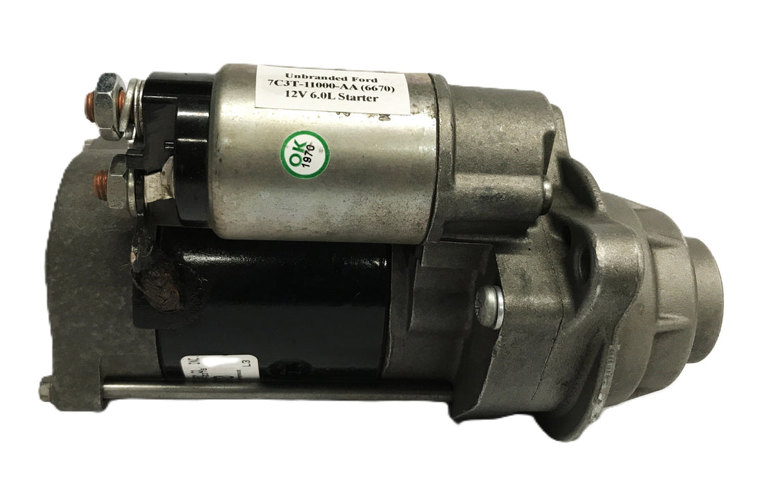 Unbranded Ford 12V 6.0 Starter 7C3T-11000-AA USED
