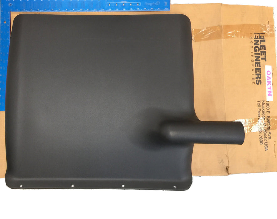 Fleet Engineers Black Plastic Left Fender 031-00406 (No Hardware or RH Fender) NOS