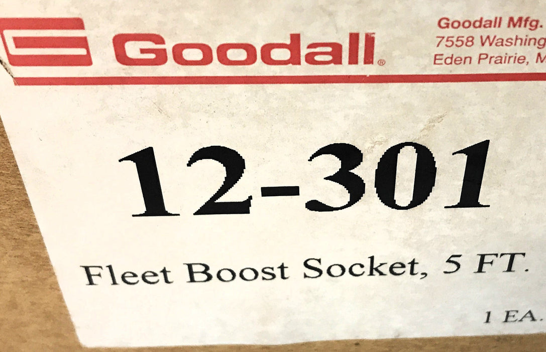 Goodall 5-Foot Fleet Boost Socket 12-301 NOS