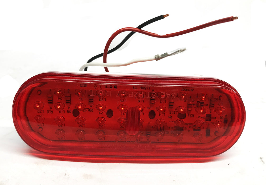 Grote Red Oval Stop/Turn/Tail Lamp Assembly G6002 NOS