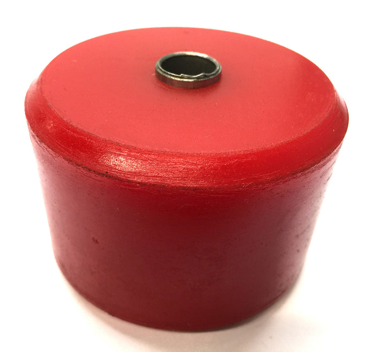 Unbranded Polyurethane Roller Wheel  3"O.D x 2"(W) x 1/2" Bore 1610045  [Lot of 2] NOS