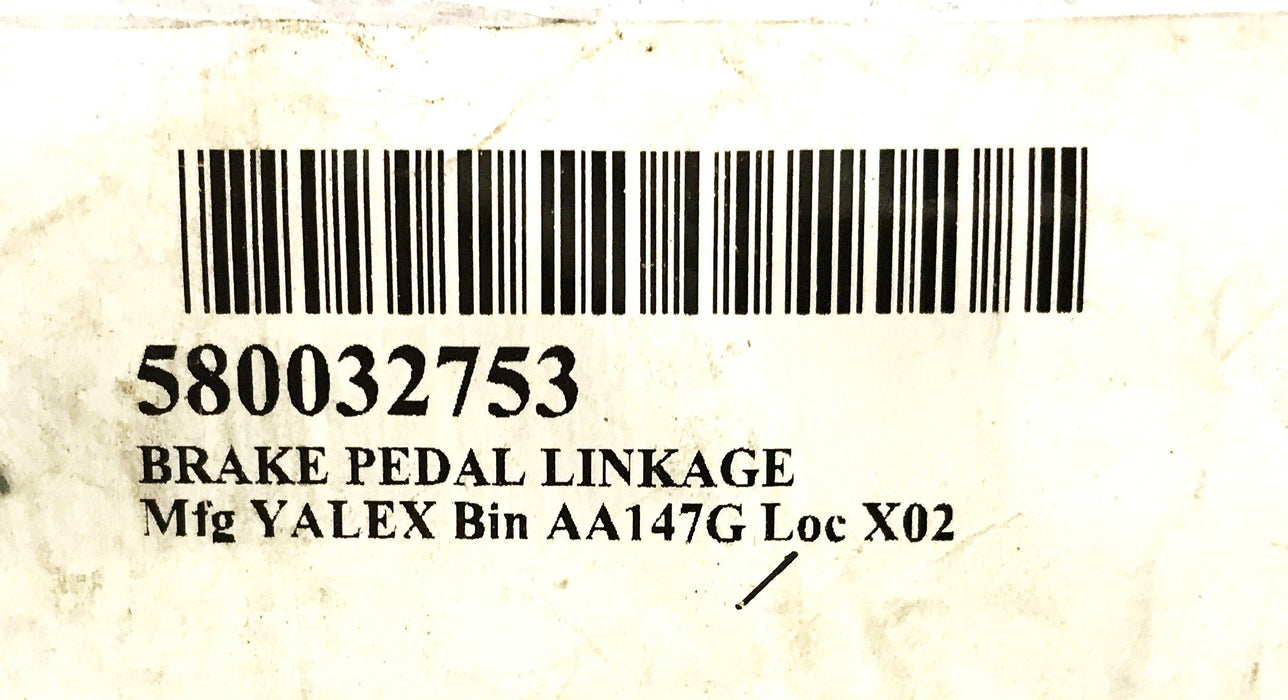 Yale Forklift Brake Pedal Linkage YT580032753 NOS