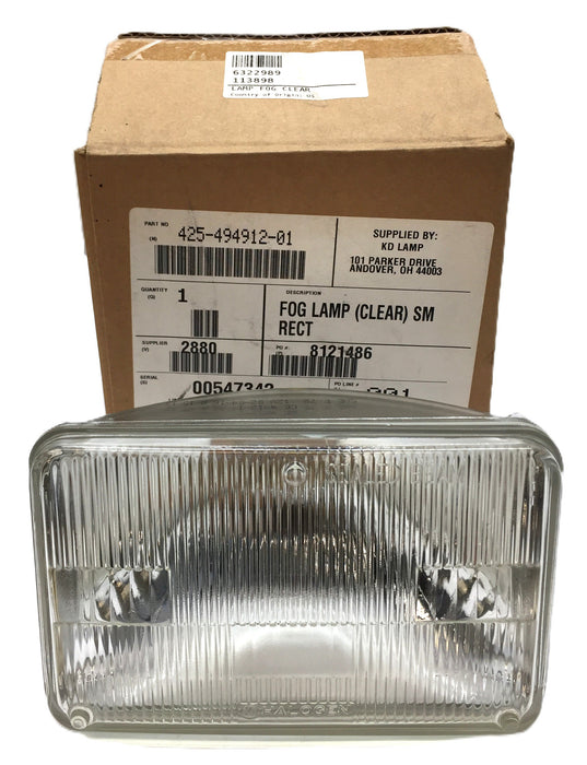 KD Lamp Clear Fog Lamp 425-494912-01 NOS