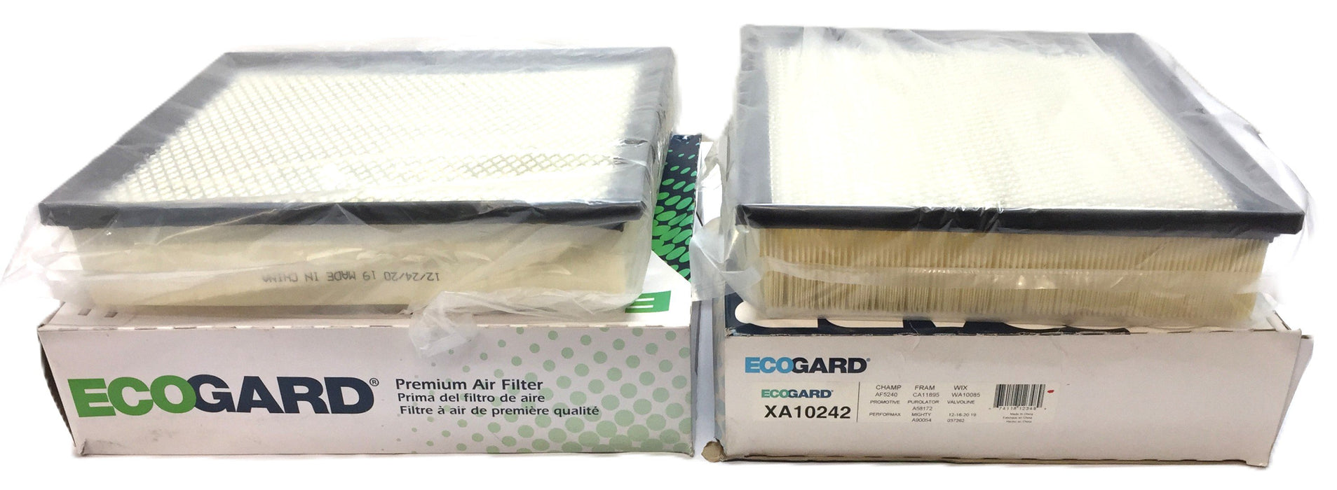 Ecogard Premium Air Filter XA10242 [Lot of 2] NOS
