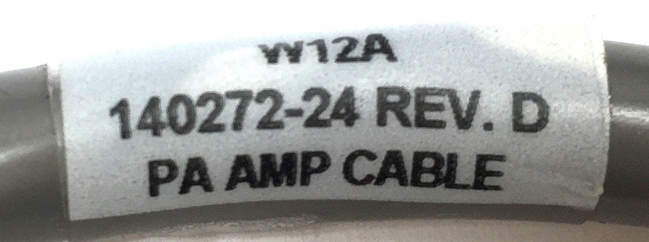 Orbital TMS Bus Cable PA Amp Interface Harness 140272-24 Rev. D NOS
