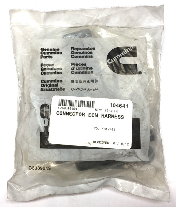 Cummins ECM Harness Connector Kit 3162751 NOS *Factory Sealed*